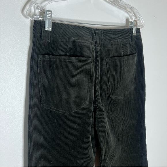 NEW Alex Mill Darci Corduroy Chino Trousers Pants Hunter Green Sz 4 - Picture 4 of 7
